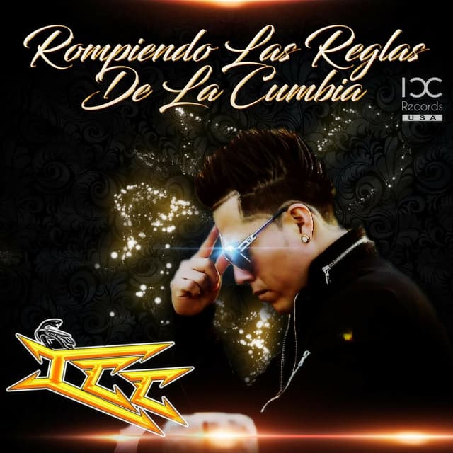 Album cover art for Rompiendo las Reglas de la Cumbia