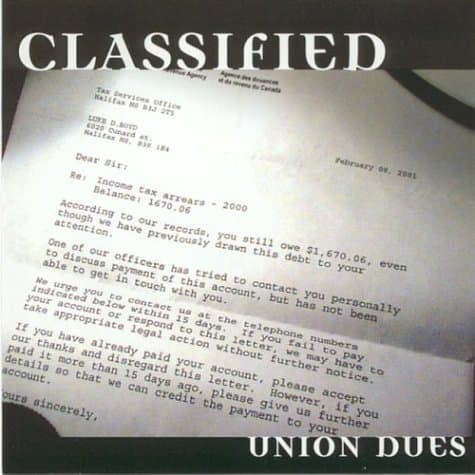Lyric cover art