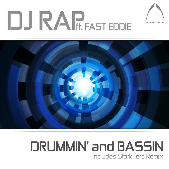 Album cover art for Drummin' N Bassin'