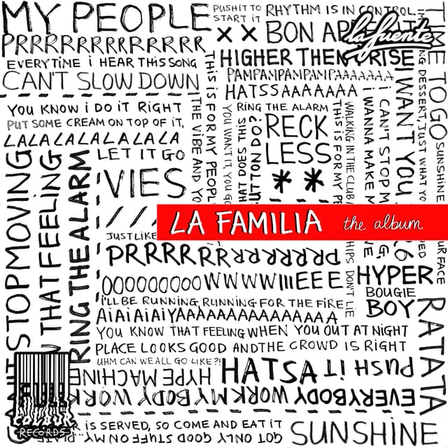 Album cover art for LA FAMILIA