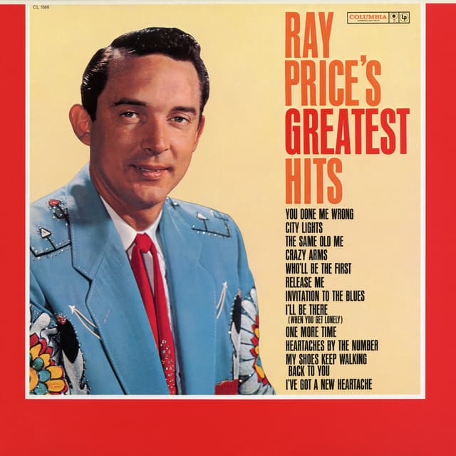 Album cover art for Ray Price's Greatest Hits