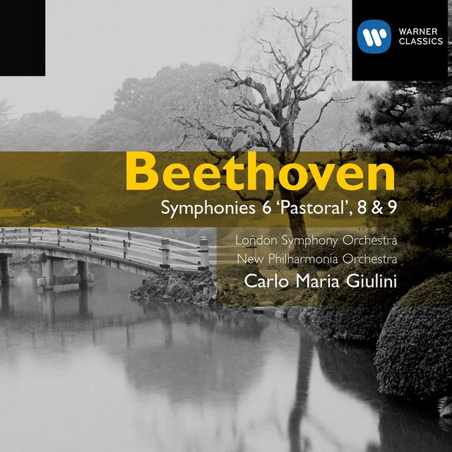 Album cover art for Beethoven: Symphonies Nos. 6, 8 & 9