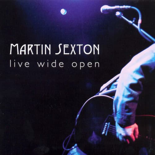 Album cover art for Live Wide Open