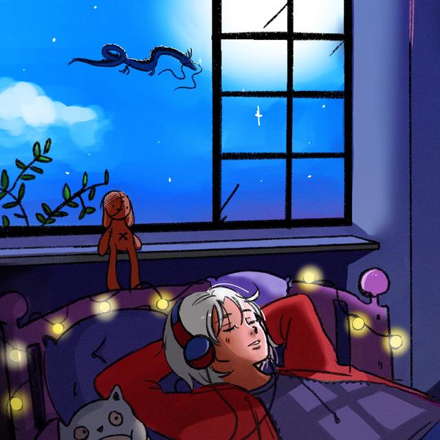 Album cover art for Sleep Anime Lofi Beats