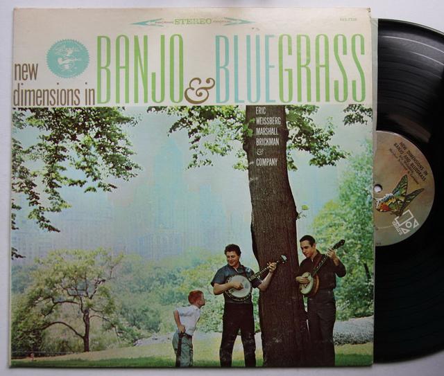 Album cover art for New Dimensions In Banjo And Bluegrass