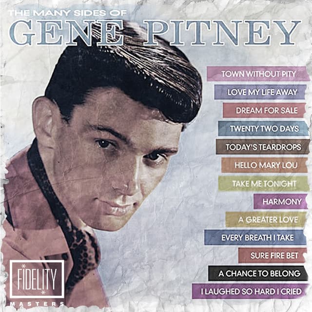 Album cover art for The Many Sides of Gene Pitney
