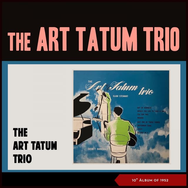 Album cover art for The Art Tatum Trio