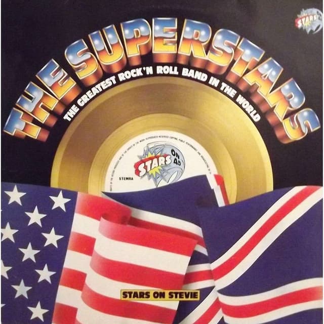 Album cover art for The Superstars