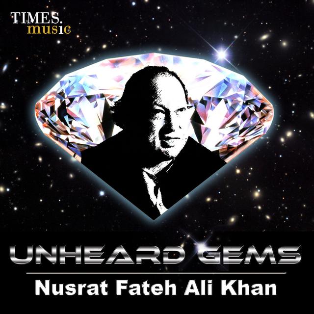 Album cover art for Unheard Gems Nusrat Fateh Ali Khan