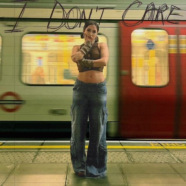Album cover art for I Don't Care