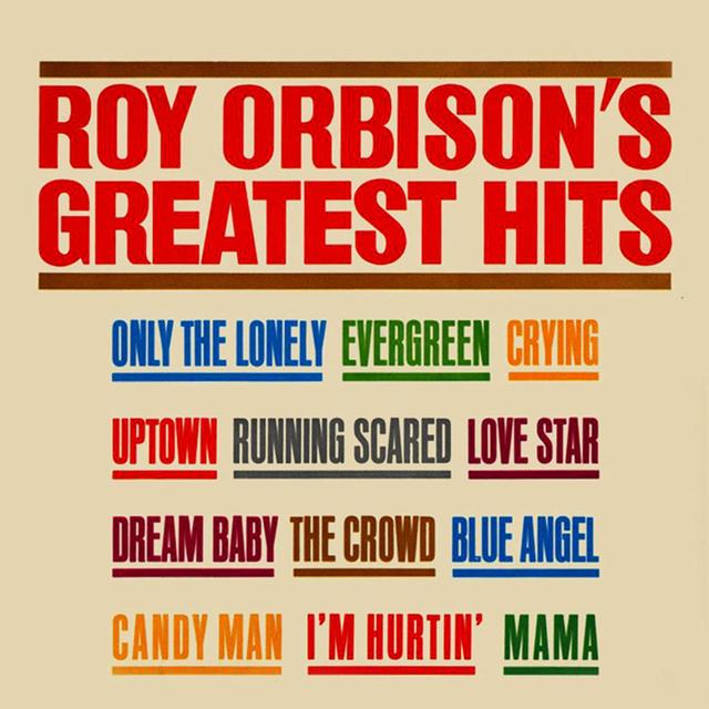 Album cover art for Roy Orbison's Greatest Hits