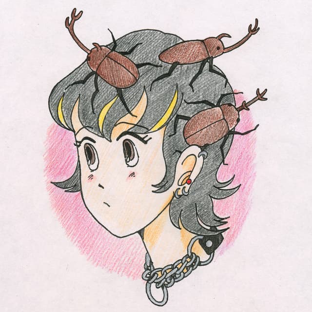 Album cover art for Kabutomushi