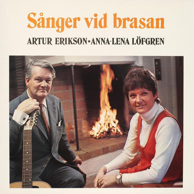 Album cover art for Sånger Vid Brasan