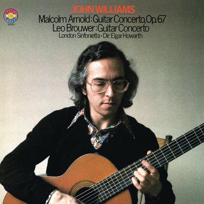 Album cover art for Arnold & Brouwer: Guitar Concerti