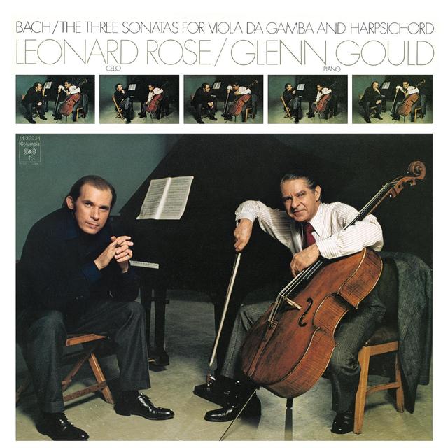 Album cover art for Bach: The Three Sonatas for Viola da Gamba & Harpsichord