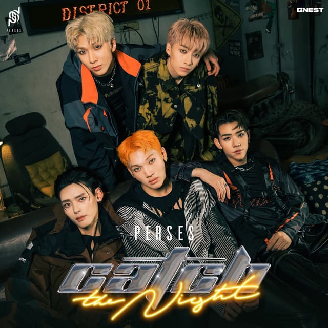 Album cover art for CATCH THE NIGHT