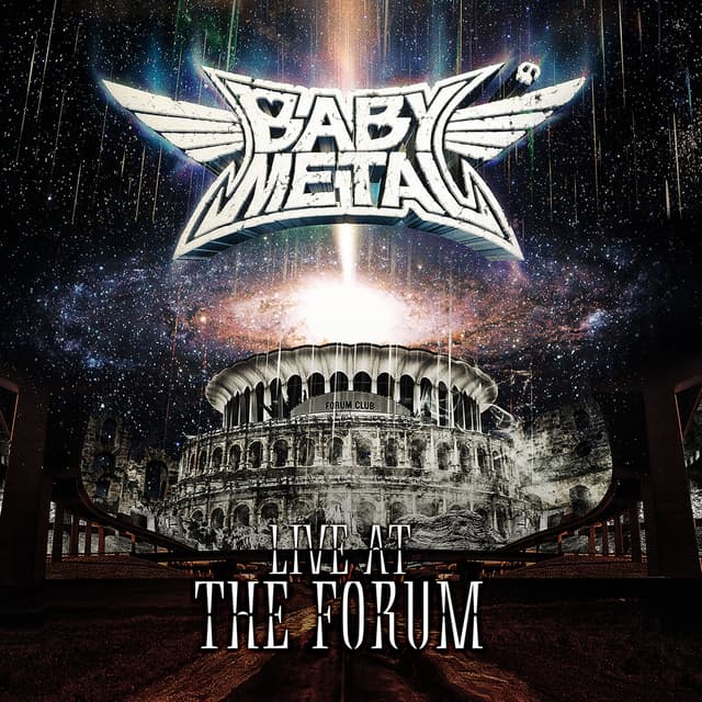 Album cover art for Live At The Forum