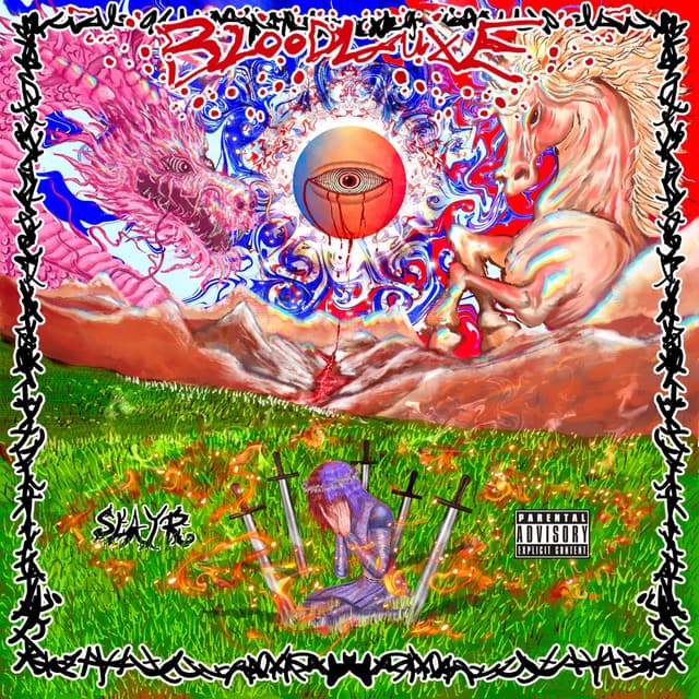 Album cover art for Half Blood (BloodLuxe)