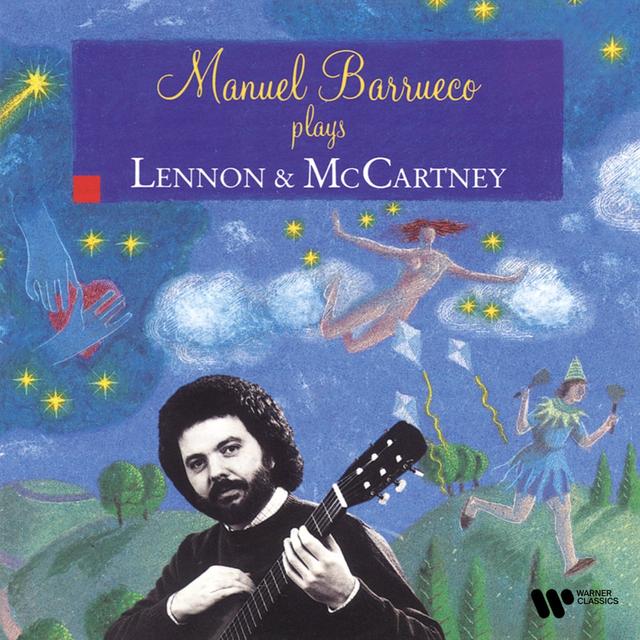 Album cover art for Manuel Barrueco Plays Lennon & Mccartney