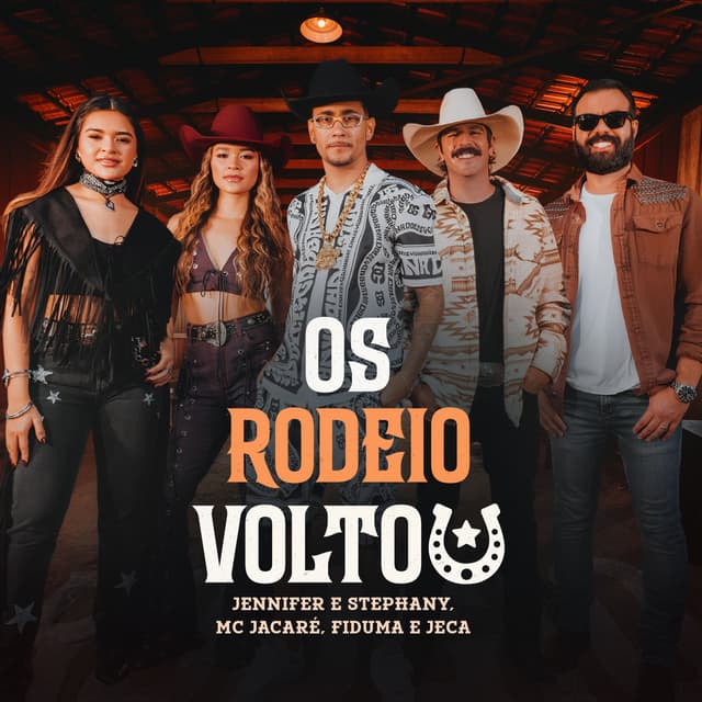 Album cover art for Os Rodeio Voltou