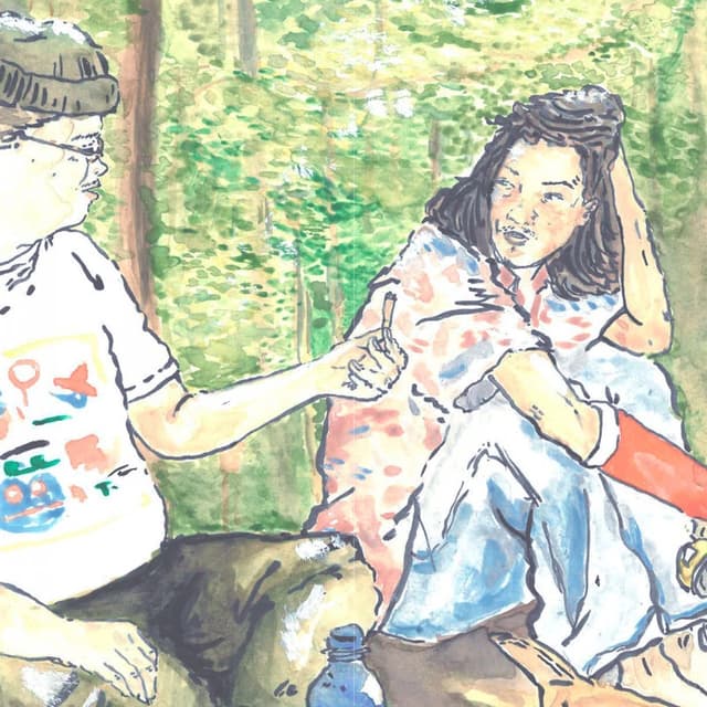 Album cover art for moshimoshi I