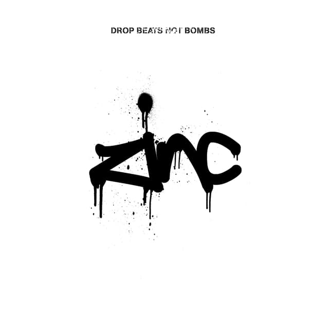 Album cover art for Drop Beats Not Bombs