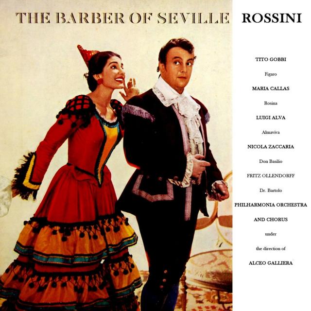 Album cover art for Rossini: Il Barbiere di Siviglia
