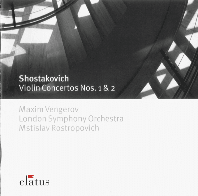 Album cover art for Shostakovich: Violin Concertos