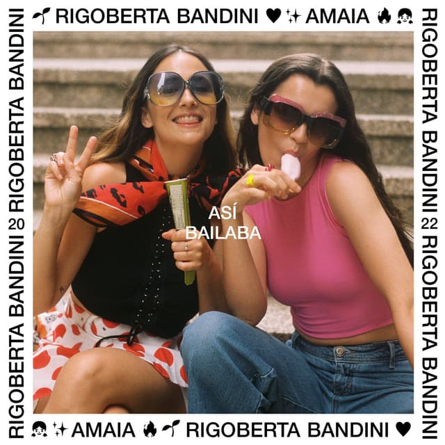 Album cover art for Así Bailaba