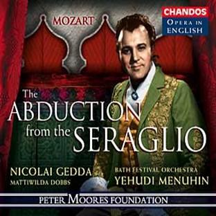 Album cover art for Mozart : L'enlevement Au Sérail - Opéra En Anglais (the Abduction From The Seraglio)