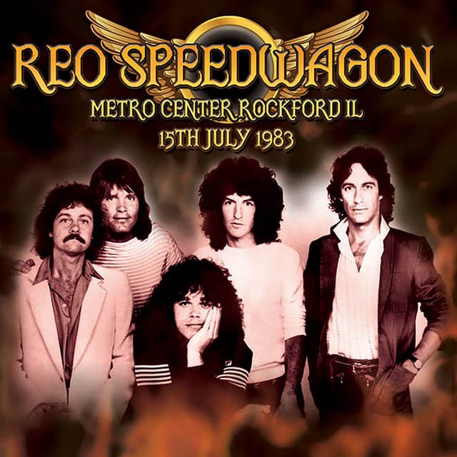 Album cover art for Metro Center Rockford Illinois, 15th July 1983