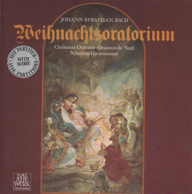 Album cover art for Bach: Weihnachtsoratorium
