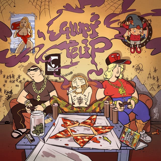 Album cover art for Glupi Tejp