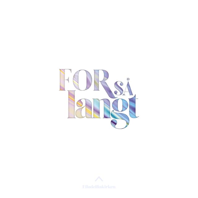 Album cover art for For så langt