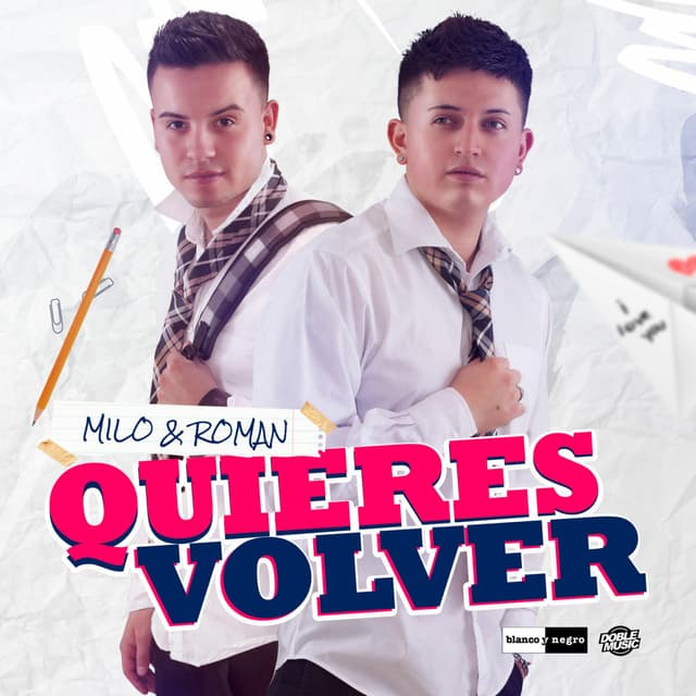 Album cover art for Quieres Volver