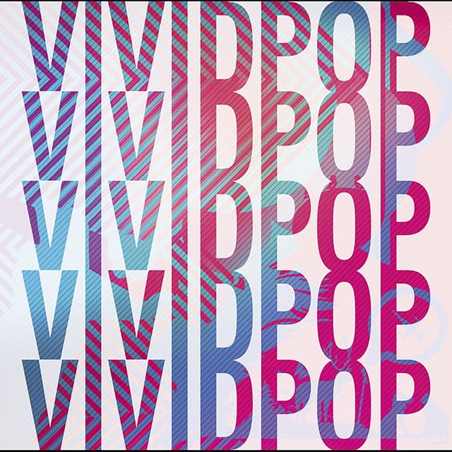 Album cover art for vividpop
