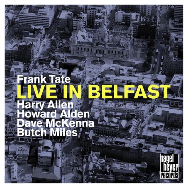 Album cover art for Live in Belfast