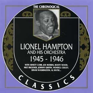 Album cover art for Lionel Hampton 1945-1946