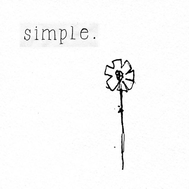 Album cover art for Simple. - Single