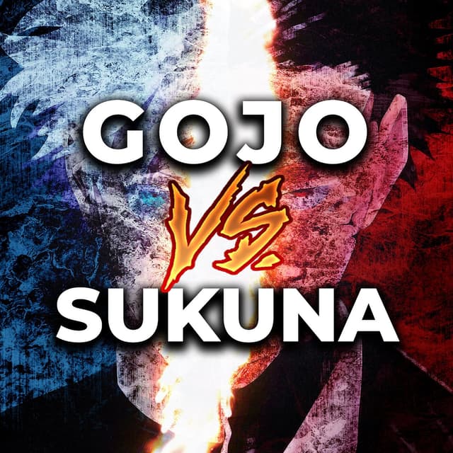Album cover art for Gojo vs. Sukuna