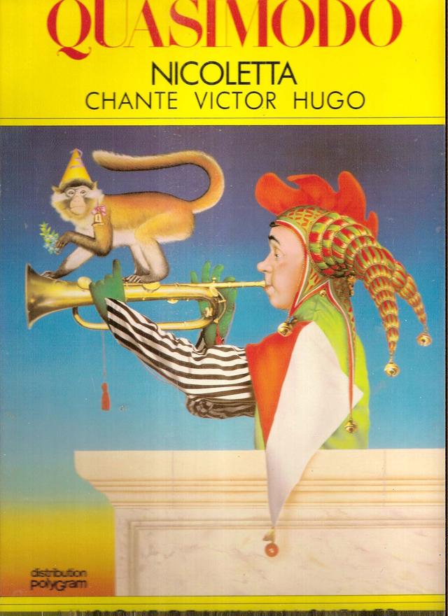 Album cover art for Nicoletta Chante Victor Hugo
