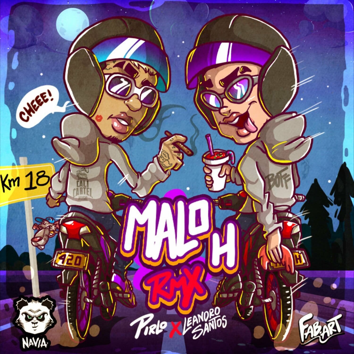 Lyric cover art