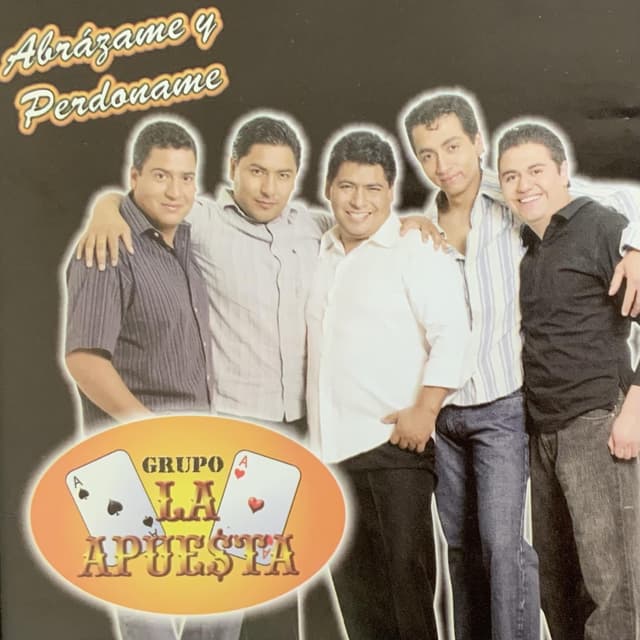 Album cover art for Abrázame y Perdóname