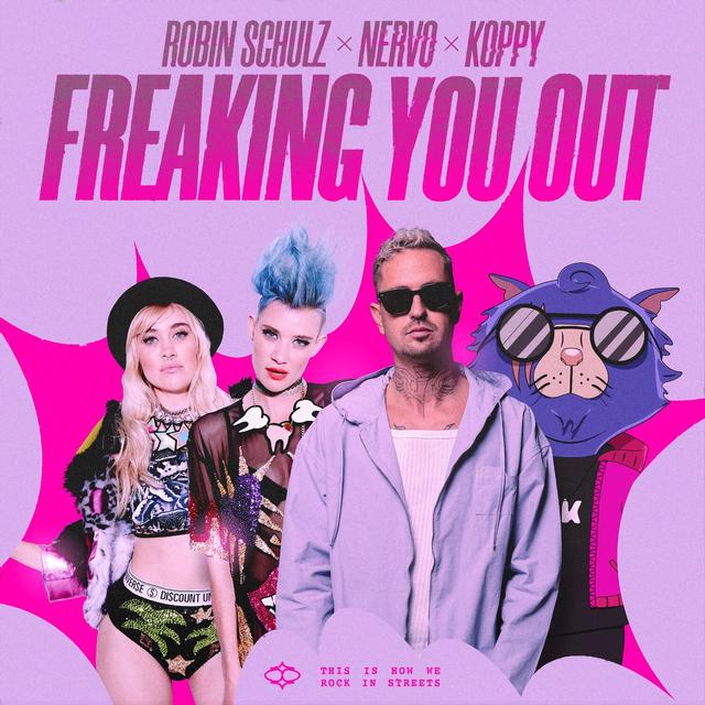 Album cover art for Freaking You Out