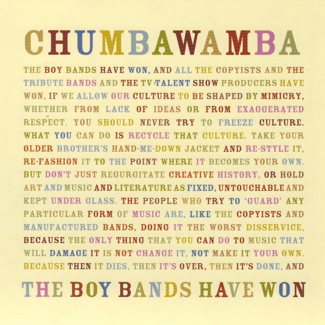 Album cover art for The Boy Bands Have Won