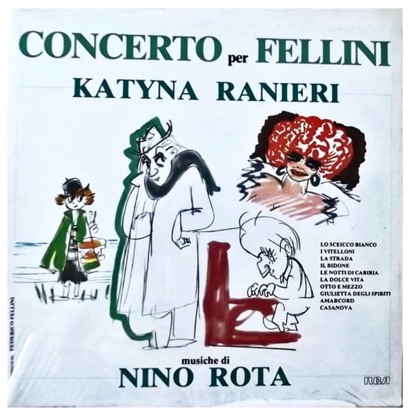 Album cover art for Concerto per Fellini