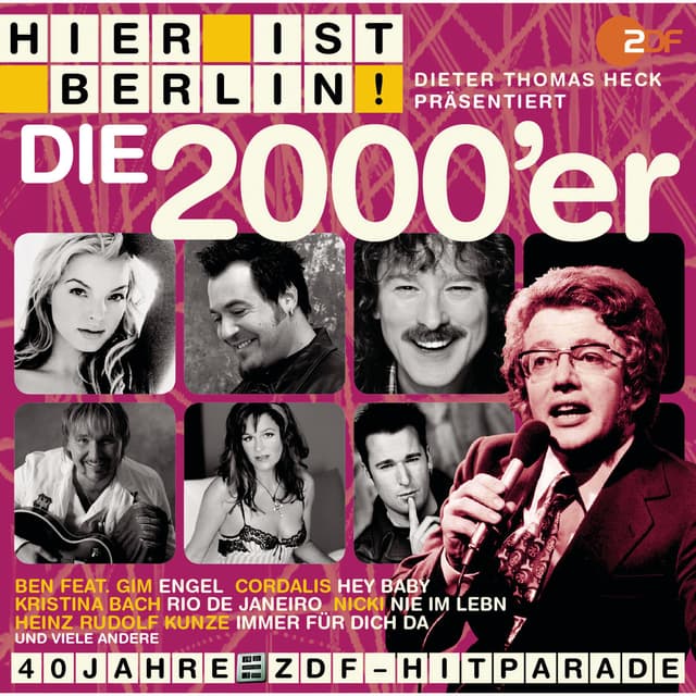 Album cover art for Die 2000er - Das beste aus 40 Jahren Hitparade