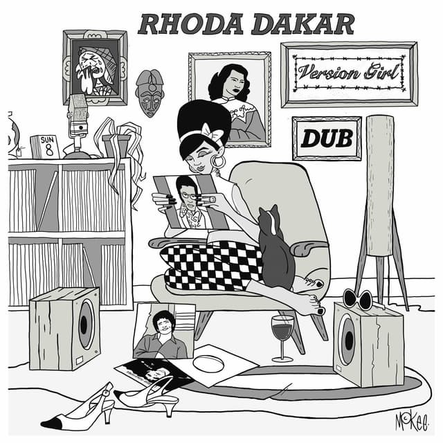 Album cover art for Version Girl In Dub