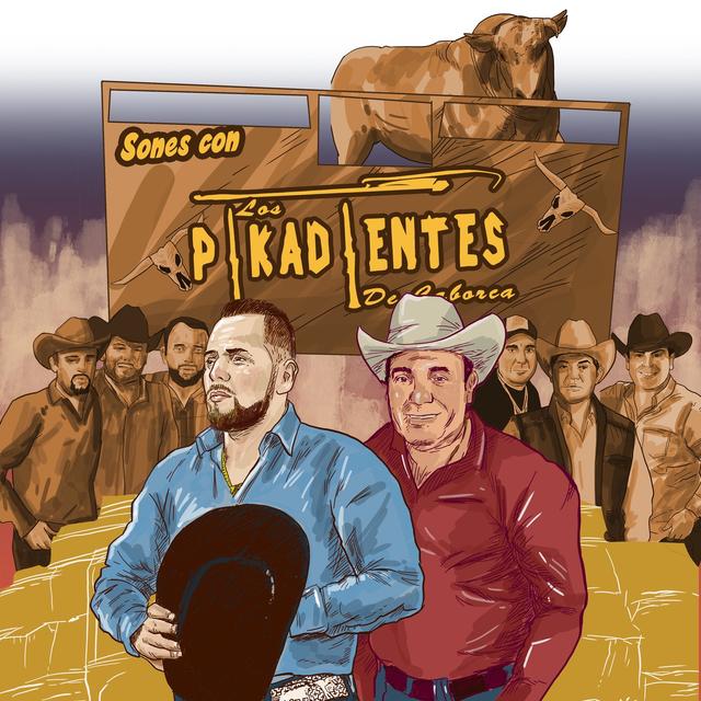 Album cover art for Sones Con Los Pikadientes de Caborca