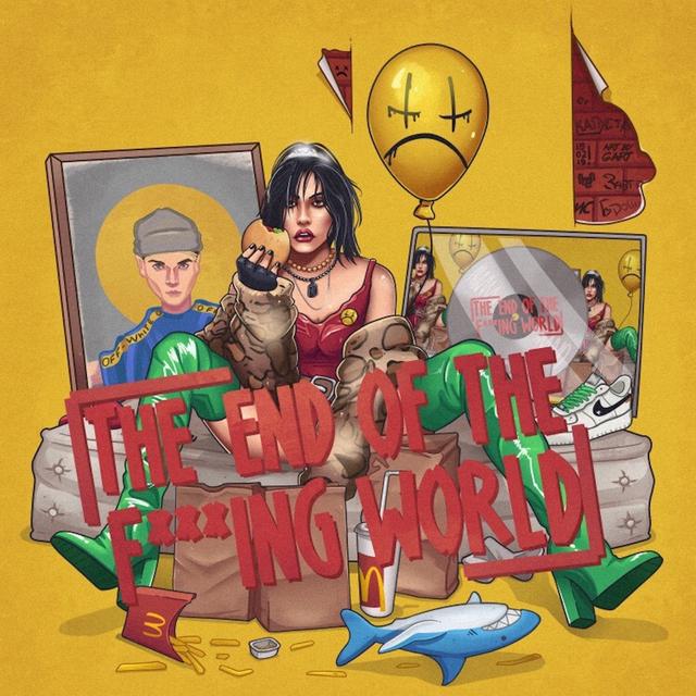 Album cover art for the end of the f*****g world